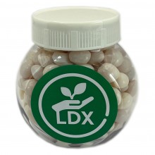 PLASTIC JAR FILLED WITH MINTS OR CHEWY MINTS 170G
